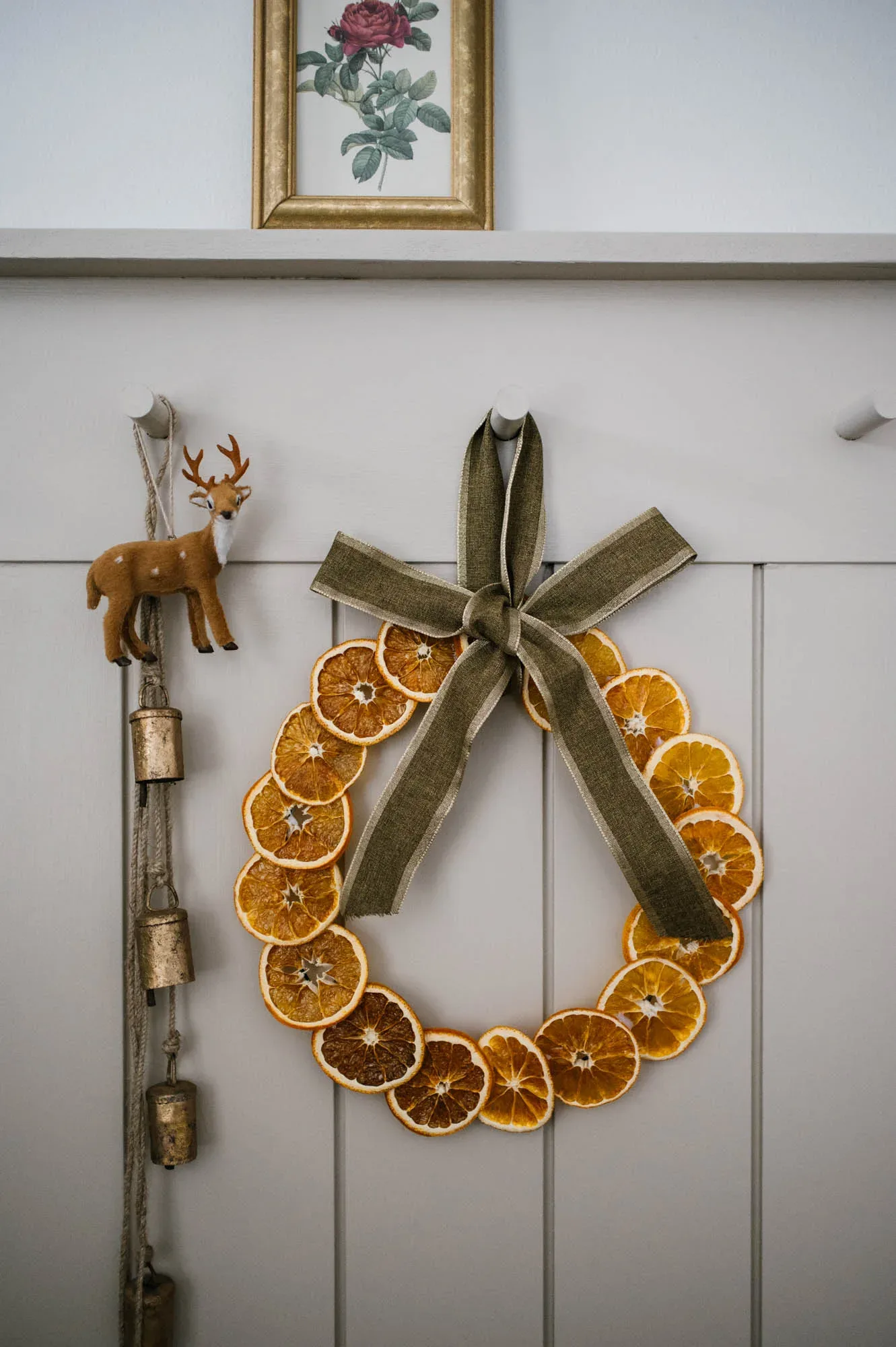 DIY Dried Orange Wreath – Homemade Christmas Decorating - The Rooted ...