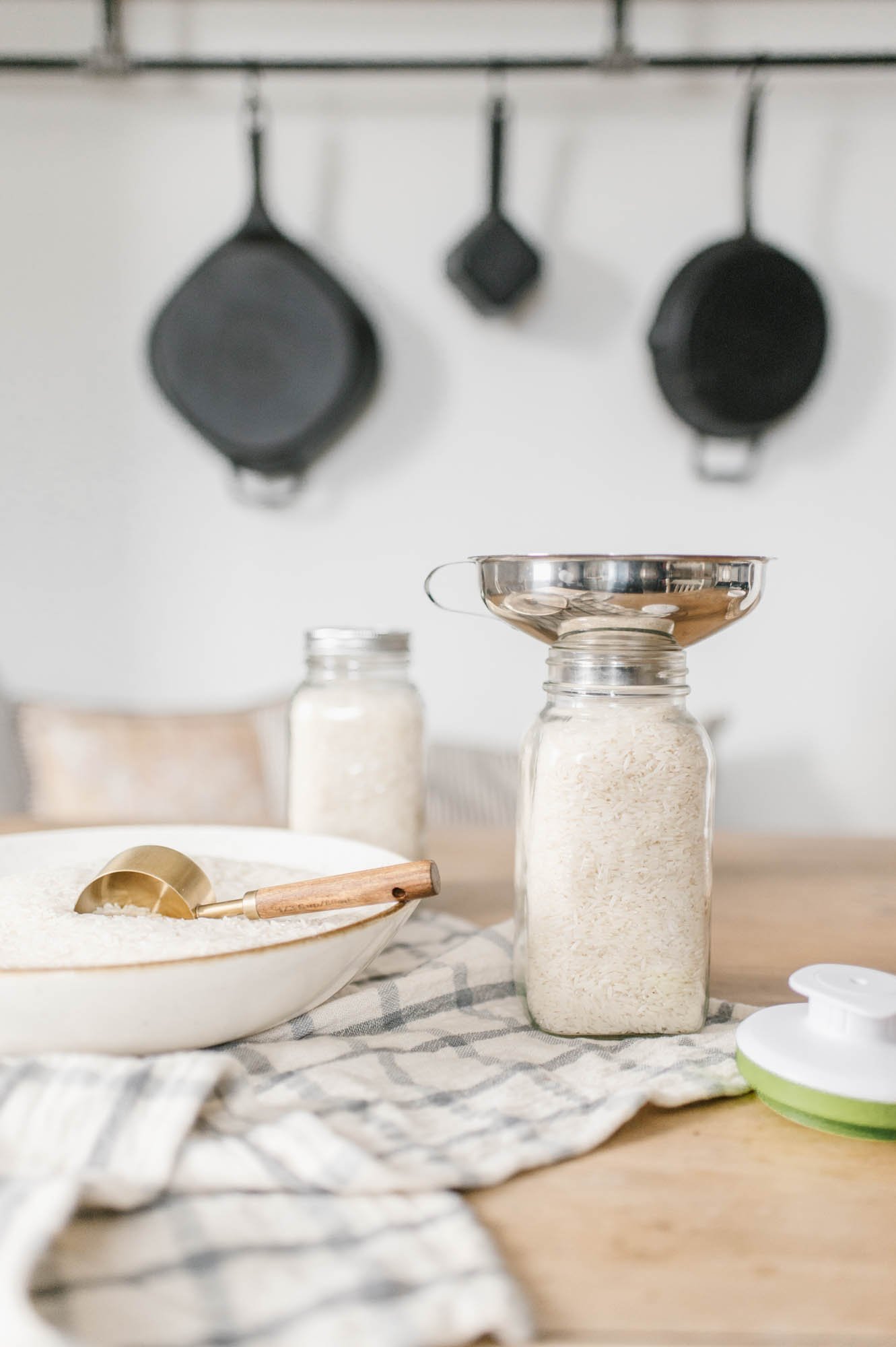 Dry Canning Rice for Long Term Storage - The Rooted Farmhouse ...